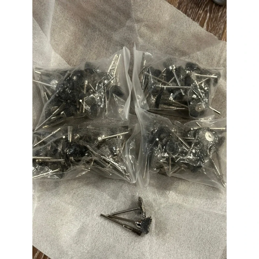 150Pcs‎ Wire Brushes Set Steel Wire Brush Polishing Wheels Full kit 1/8